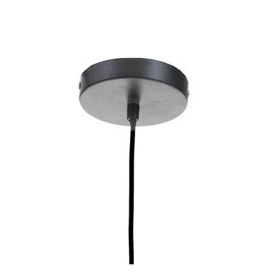 Jaya Black Rattan Overlapping Pendant Lamp