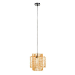 Natural Rattan Overlapping Pendant Lamp | Jaya