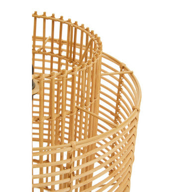 Jaya Natural Rattan Overlapping Pendant Lamp - image 4