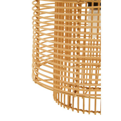 Jaya Natural Rattan Overlapping Pendant Lamp - image 5