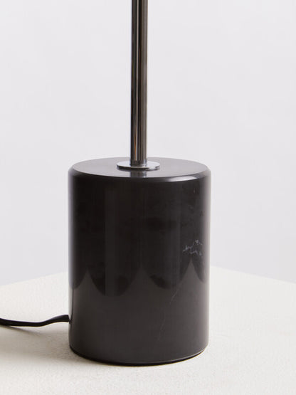 Revive Small Silver Finish Metal Table Lamp