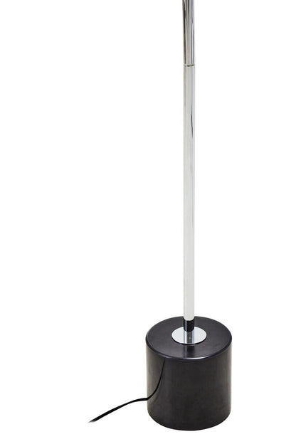 Revive Silver Finish Metal Floor Lamp