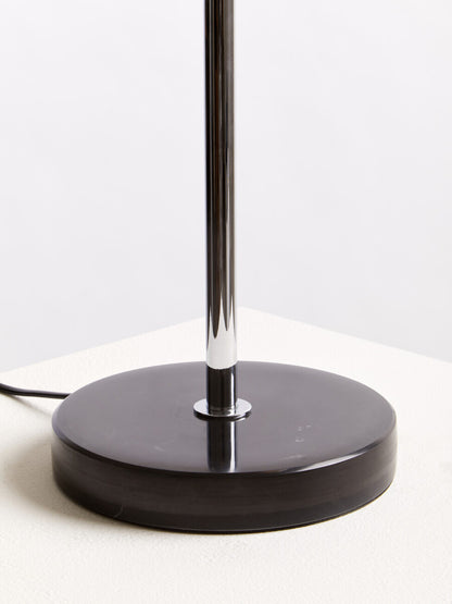 Revive Two Light Silver and Black Marble Table Lamp