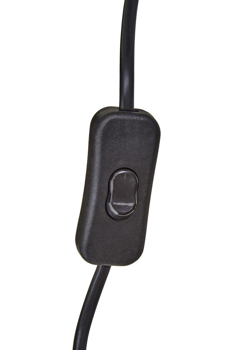 Revive Two Light Silver and Black Marble Table Lamp