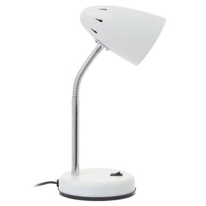 Flexi Matte White Desk Lamp