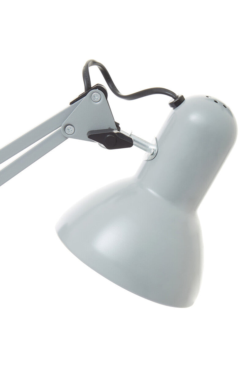 Payton Matte Grey Metal Studio Lamp