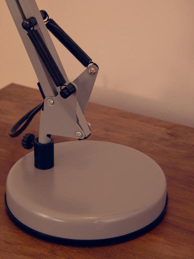 Payton Studio Matte Grey Metal Lamp