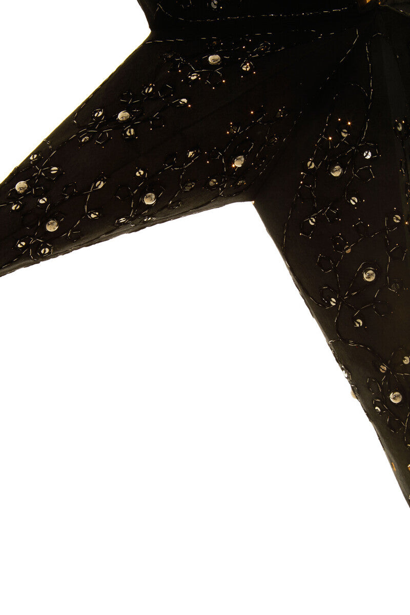 5 Point Leela Black Paper Star