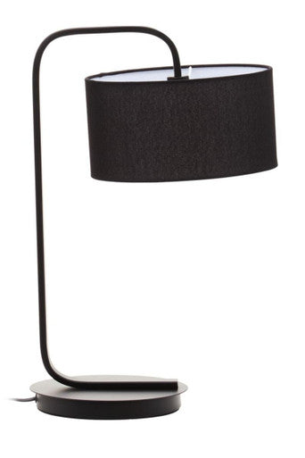Leyna Black Table Lamp