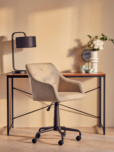 Leyna Black Table Lamp