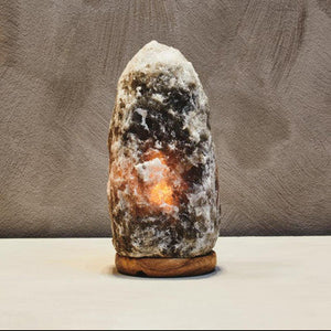 Grey Natural Salt Lamp | Nepal