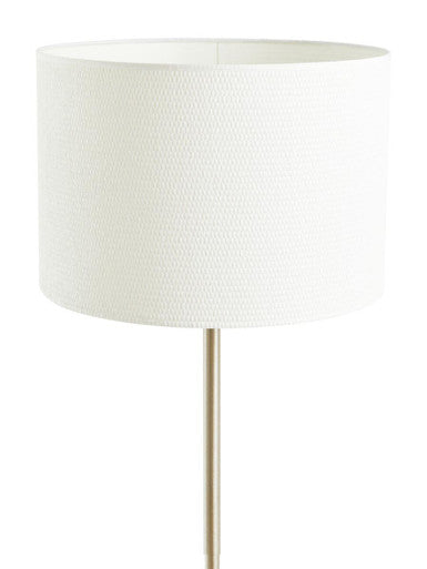 Forma Cream Waffle Effect Shade Floor Lamp - image 10