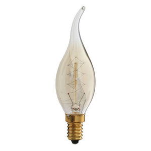 C35t E14 220v 40 Watt Bulb - 115mm | Bulbs