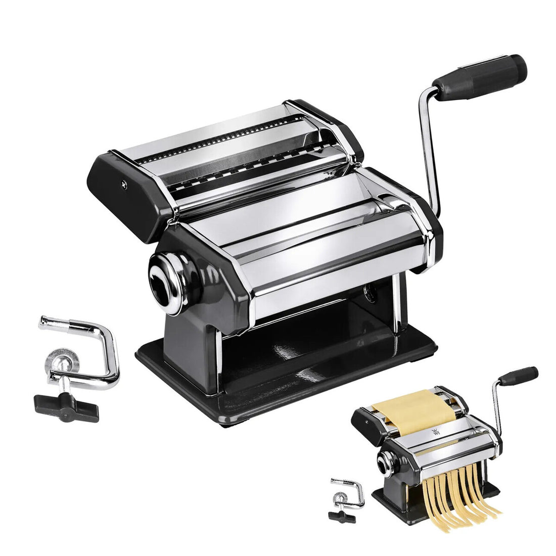 Black and Chrome Pasta Maker