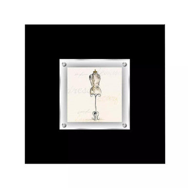 Boudoir Mannequin Framed Wall Art