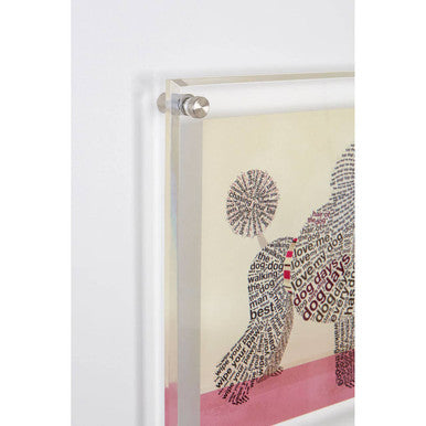 Framed Poodle Wall Art - image 4