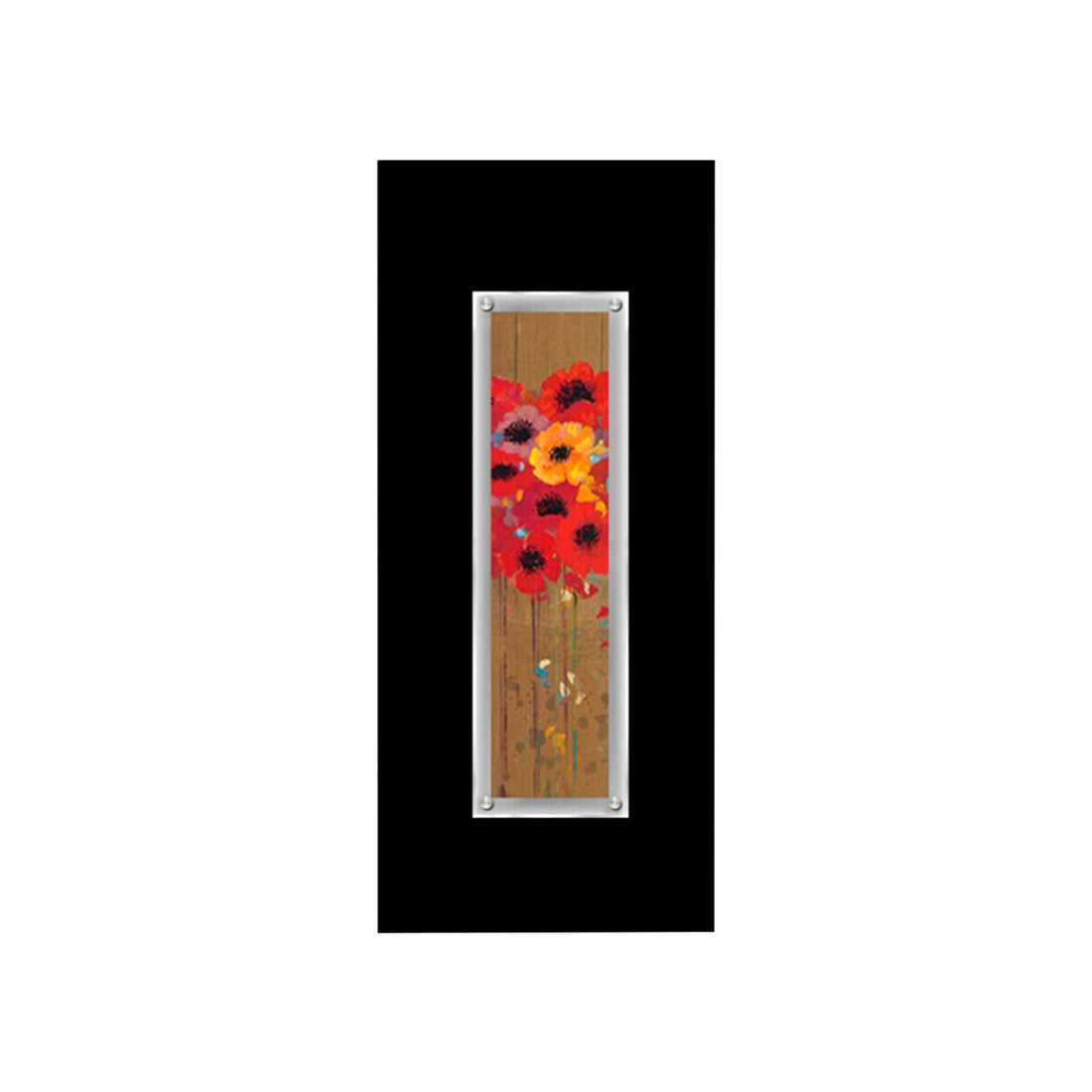 Poppies 2 Tall Framed Wall Art
