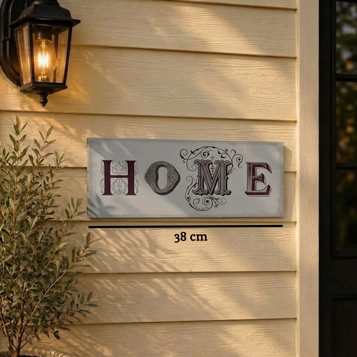 Home Wall Plaque | Madera
