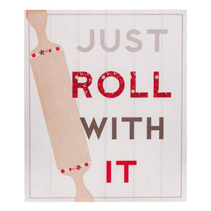 Just Roll with It | Wall Plaque