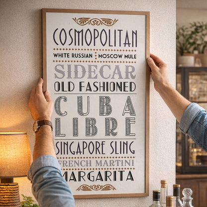Madera Cocktail Wall Plaque - image 4