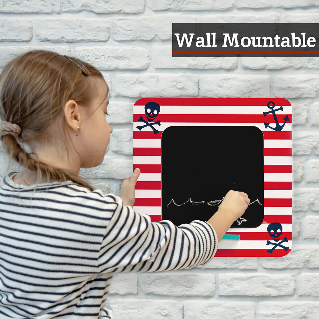 Pirate Wall Mountable Chalkboard