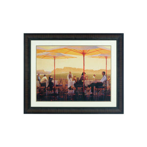 Framed Winery Terrace Wall Art | City