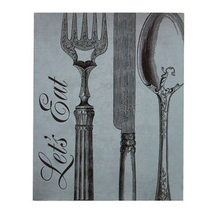 Wall Plaque | Lets Eat