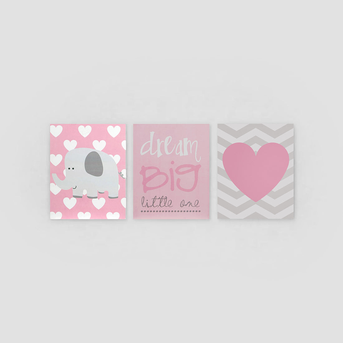 Kids Set of 3 Dream Big Wall Plaques