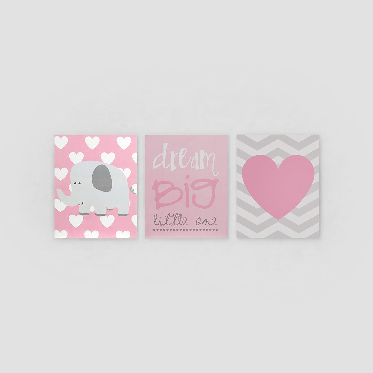 Kids Set of 3 Dream Big Wall Plaques