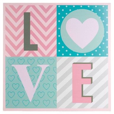 Kids Love Wall Plaque