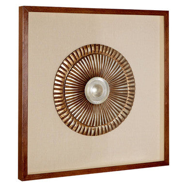 Nason Two Tone Framed Bronze Wall Art