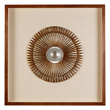 Nason Two Tone Framed Bronze Wall Art