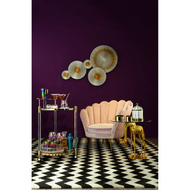 Nason Abstract Discs Wall Sculpture