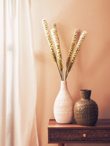 Fiori Grey Feather Stem