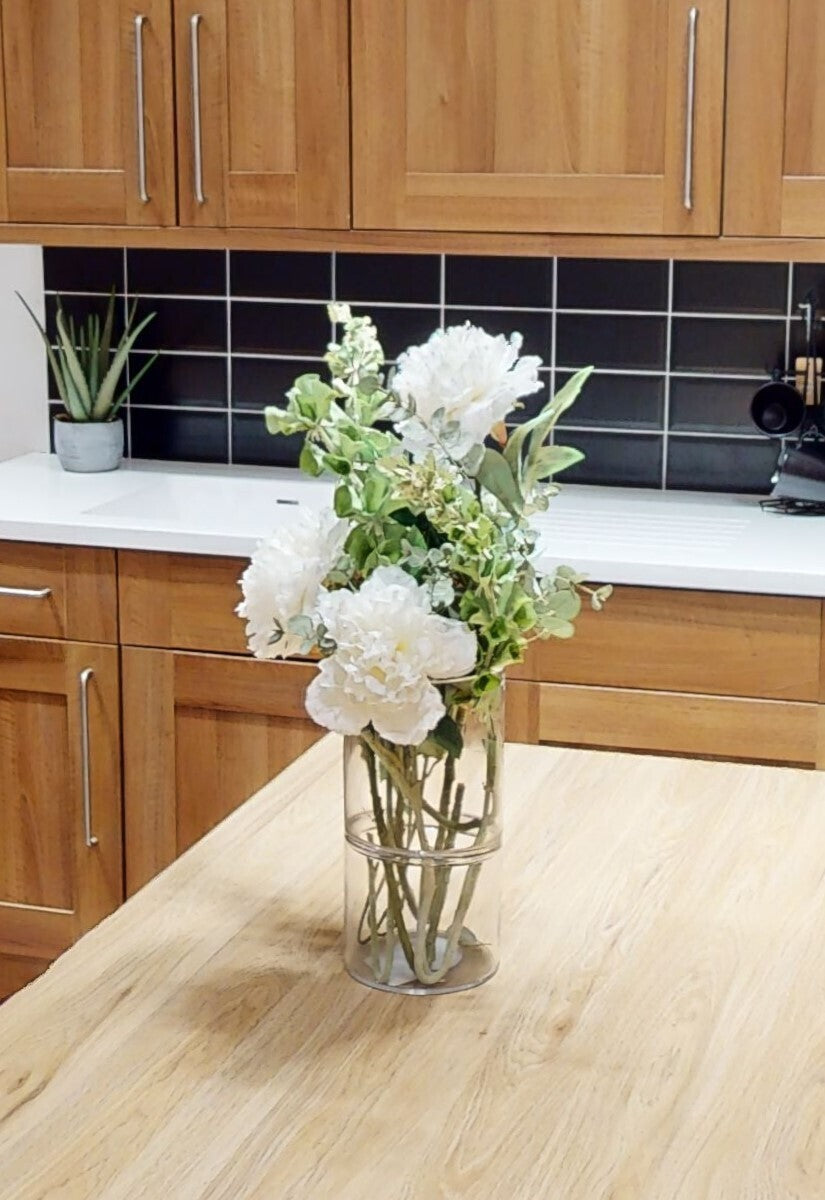 Fiori Cream Hydrangea Flower Stem