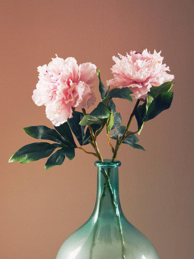 Fiori Artificial flowers Pink Peony Stem