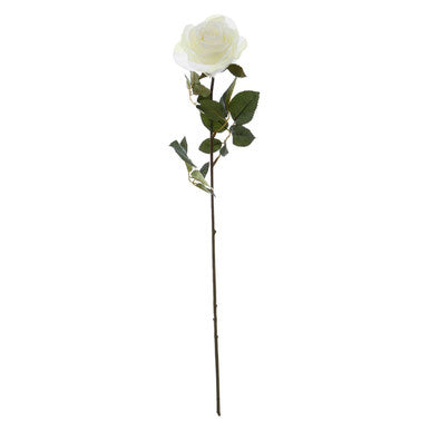 Fiori Artificial flowers White Rose Stem