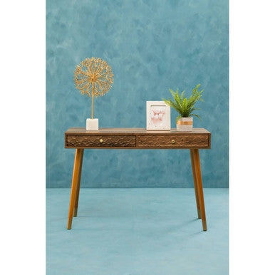 Fiori Boston Fern Succulent With Cement Pot