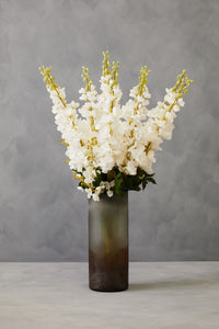 Tall White Delphinium Flower Stem | Fiori Artificial flowers