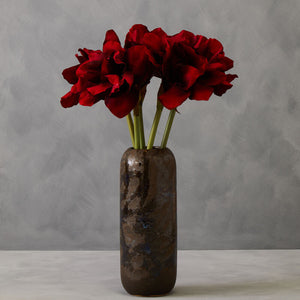 Burgundy Amaryllis Flower Stem | Fiori Artificial flowers