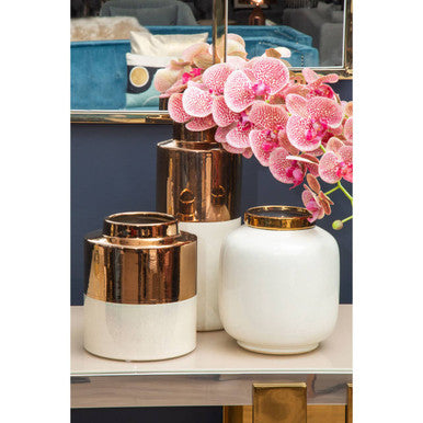 Fiori Tall Pink Orchid Spray Flower Stem