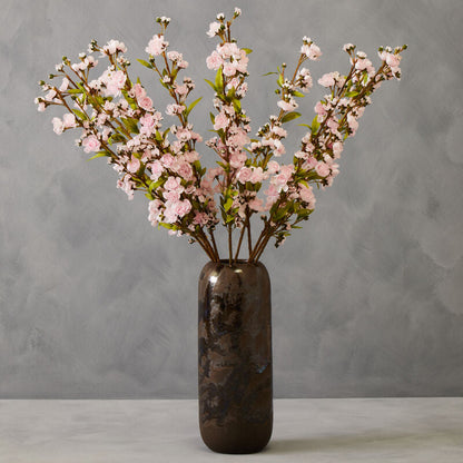 Fiori Tall Pink Cherry Blossom Spray Flower Stem