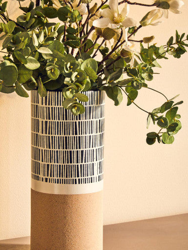 Fiori 96cm White Spray Pussy Willow