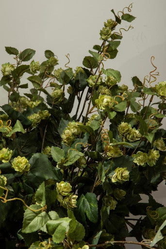 Fiori Faux Pale Lime Hops Stem