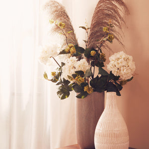Blue Tall Pampas Grass Stem | Fiori Artificial flowers