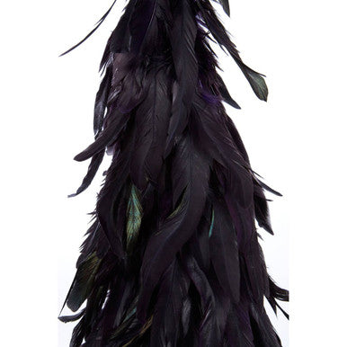 Dark Purple Small Feather Tree