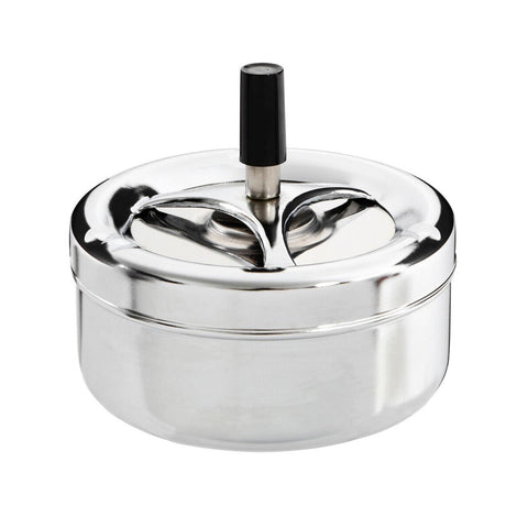 Chrome Effect Large Spinning Ashtray