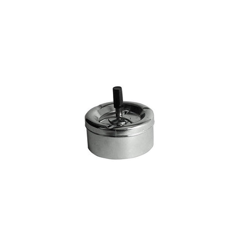 Chrome Effect Medium Spinning Ashtray