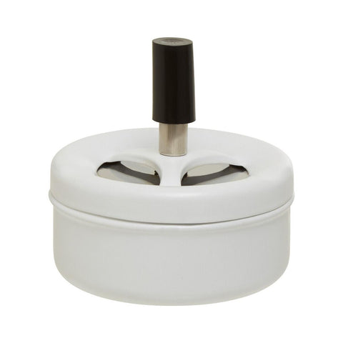 White Spinning Ashtray