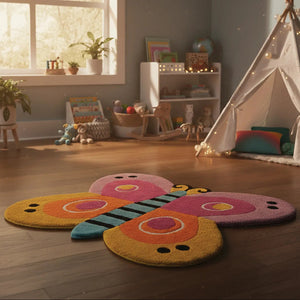 Kids Butterfly Rug | Kids Rugs